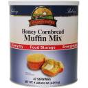 Augason Farms Honey Cornbread Muffin Mix, 72 oz