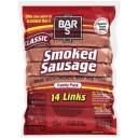 Bar-S Classic Smoked Sausage, 14ct