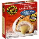 Barber Foods Cordon Bleu Chicken Breasts Filled With Cheeses & Ham, 10 oz