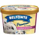 Belfonte Premium Cookies 'N' Cream Ice Cream, 1.75 qt