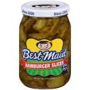 Best Maid Hamburger Slices Pickles, 16 fl oz