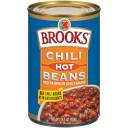Brooks: Beans Hot In Chili Sauce Chili, 15.5 Oz