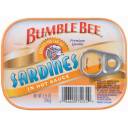 Bumble Bee Sardines In Hot Sauce, 3.75 oz
