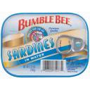 Bumble Bee Sardines In Water, 3.75 oz