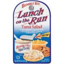 Bumble Bee: Tuna Salad W/Crackers Diced Peaches & Cookie Lunch On The Run, 8.20 oz