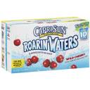 Capri Sun Roarin' Waters Wild Cherry Water Beverages, 6 fl oz, 10 count