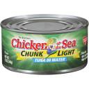 Chicken of The Sea Chunk Light In Water Tuna, 12 oz