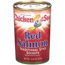 Chicken Of The Sea Sockeye Traditional Style Red Salmon, 14.75 oz