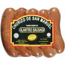Chorizo De San Manuel Cilantro Sausage, 5 count, 16 oz