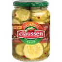 Claussen Hot & Spicy Pickle Chips, 24 fl oz