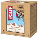 CLIF Bar Coconut Chocolate Chip Energy Bars, 2.4 oz, 6 count