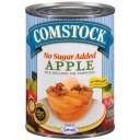 Comstock Apple No Sugar Added Pie Filling Or Topping, 20 oz