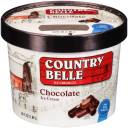 Country Belle Chocolate Ice Cream, 64 fl oz
