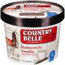 Country Belle Homestyle Vanilla Flavored Ice Cream, 64 fl oz