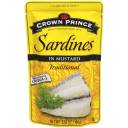 Crown Prince Sardines in Mustard, 3.53 oz
