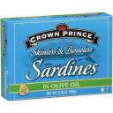 Crown Prince Skinless & Boneless Sardines In Olive Oil, 3.75 oz