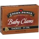 Crown Prince Smoked Baby Clams, 3.75 oz