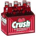 Crush Strawberry Soda, 6pk