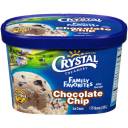 Crystal Creamery Family Favorites Chocolate Chip Ice Cream, 1.75 qt