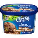 Crystal Creamery Mocha Almond Fudge Ice Cream, 1.75 qt