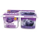 Dannon Light & Fit Greek Blueberry Nonfat Yogurt, 5.3 oz, 4 count