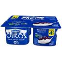 Dannon Oikos Blueberry Greek Nonfat Yogurt, 5.3 oz, 4 count