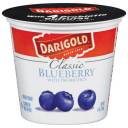 Darigold Classic Blueberry Low Fat Yogurt with Probiotics, 6 oz