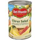 Del Monte: & Orange Sections In Light Syrup Citrus Salad Red & White Grapefruit, 15 Oz