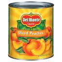 Del Monte: California Sliced Peaches, 106 Oz