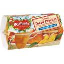 Del Monte Diced Peaches No Sugar Added, 4pk