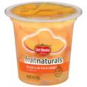 Del Monte Fruit Naturals Yellow Cling Peach Chunks in Extra Light Syrup, 7 oz