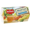 Del Monte Mixed Fruit Cups No Sugar Added, 4 oz, 4 count