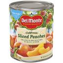 Del Monte: Sliced Yellow Cling In Heavy Syrup Peaches, 29 Oz