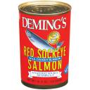 Deming's Red Sockeye Wild Caught Alaskan Salmon, 14.75 Oz