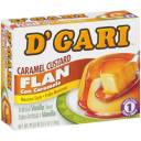 D'Gari Caramel Custard Flan, 5 oz