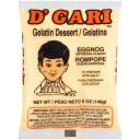 D'Gari Eggnog Gelatin Dessert, 5 oz