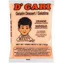 D'Gari Orange Gelatin Dessert, 5 oz
