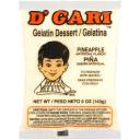 D'Gari Pineapple Gelatin Dessert, 5 oz