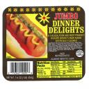 Dinner Delight Jumbo Hot Dogs, 16 oz