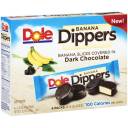 Dole Banana Dippers Dark Chocolate Banana Slices, 1.55 oz, 6 count