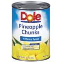 Dole Canned Fruit: Chunks In Heavy Syrup Pineapple, 20 oz