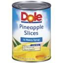 Dole Canned Fruit: Slices In Heavy Syrup Pineapple, 20 Oz