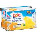 Dole Pineapple Orange Juice, 6 fl oz, 6 count