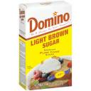 Domino Premium Pure Cane Light Brown Sugar, 1 lb