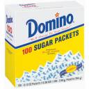 Domino Pure Cane Sugar Packets, 0.12 oz, 100 count