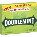 Doublemint Slim Pack Chewing Gum, 15ct