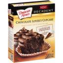 Duncan Hines Decadent Chocolate Lover's Cupcake Devil's Food Cake & Frosting Mix, 19.4 oz