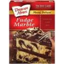 Duncan Hines Moist Deluxe Fudge Marble Cake Mix, 18.25 oz