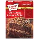 Duncan Hines Moist Deluxe German Chocolate Cake Mix, 18.25 oz