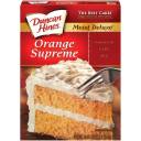 Duncan Hines Moist Deluxe Orange Supreme Cake Mix, 18.25 oz